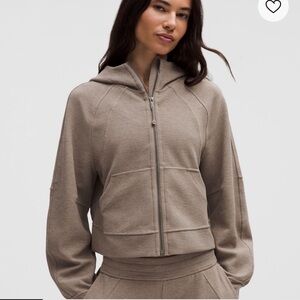 Lululemon Scuba Oversized Full Zip Hoodie - Waffle